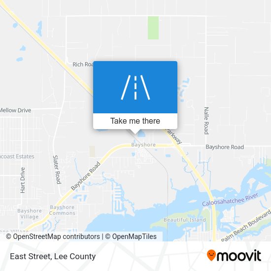 Mapa de East Street