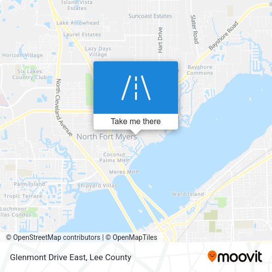 Glenmont Drive East map