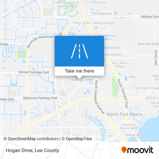Mapa de Hogan Drive