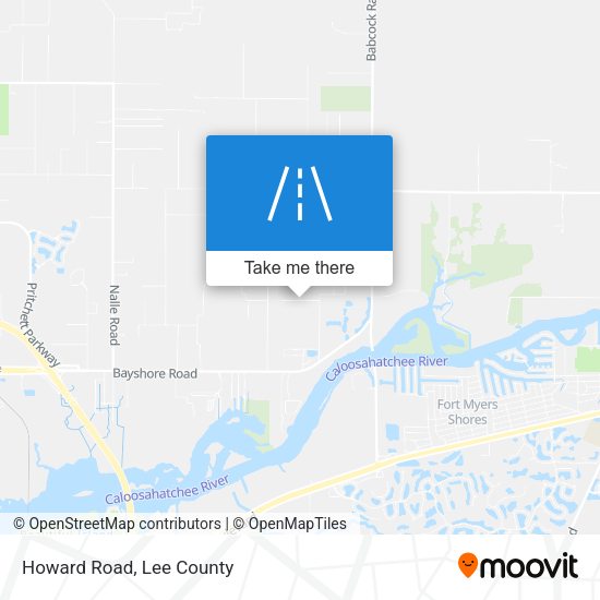 Mapa de Howard Road