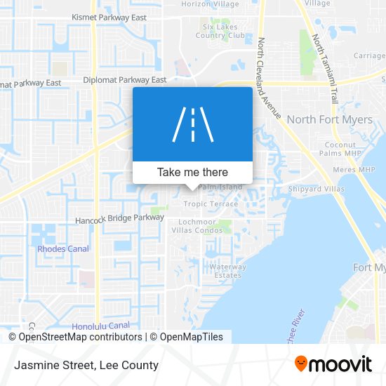 Mapa de Jasmine Street