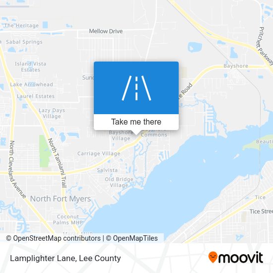 Mapa de Lamplighter Lane