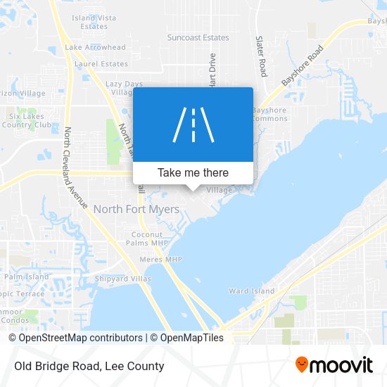 Mapa de Old Bridge Road