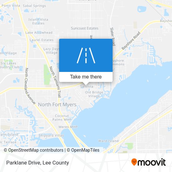 Mapa de Parklane Drive