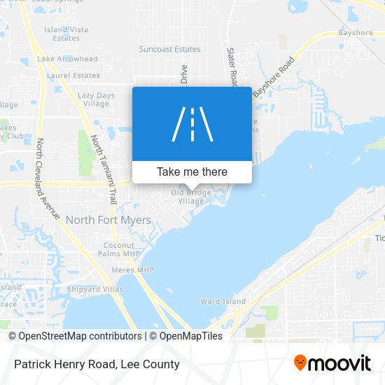 Mapa de Patrick Henry Road