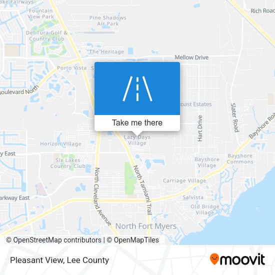 Mapa de Pleasant View