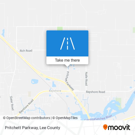 Pritchett Parkway map