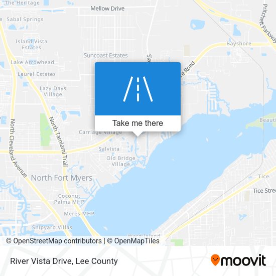 River Vista Drive map