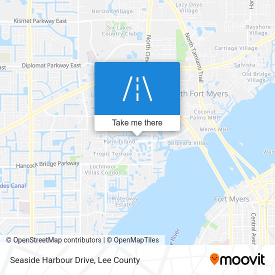 Mapa de Seaside Harbour Drive