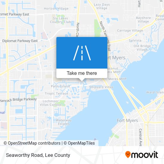 Mapa de Seaworthy Road