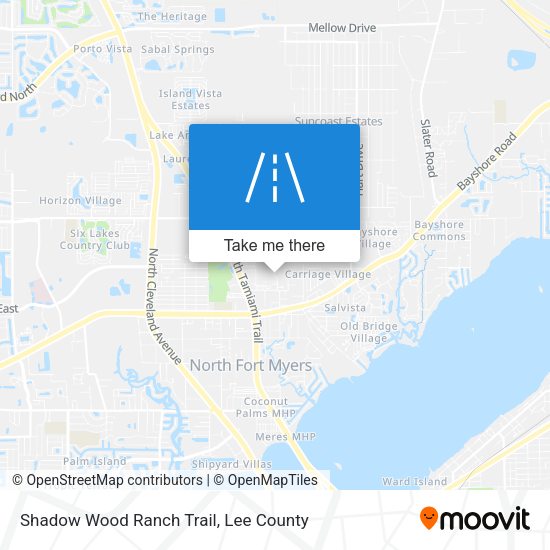 Shadow Wood Ranch Trail map