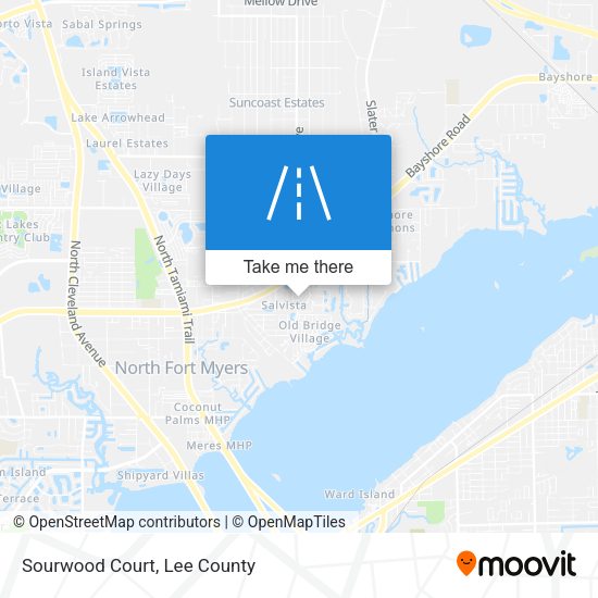 Mapa de Sourwood Court