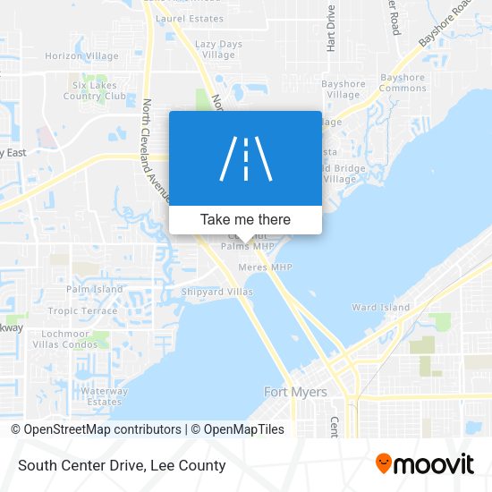 Mapa de South Center Drive
