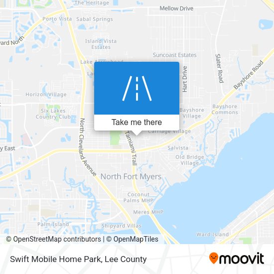 Swift Mobile Home Park map