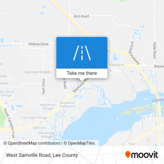 Mapa de West Samville Road