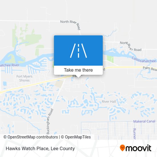 Hawks Watch Place map