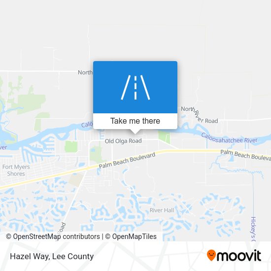 Mapa de Hazel Way