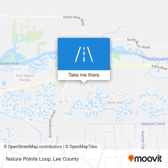 Nature Pointe Loop map