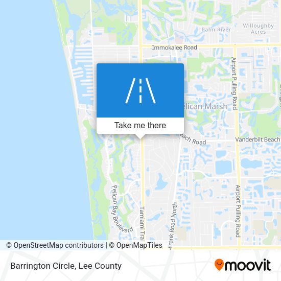 Barrington Circle map