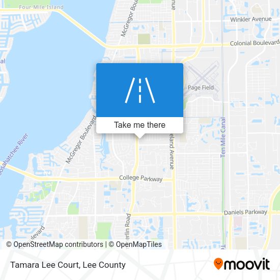 Tamara Lee Court map