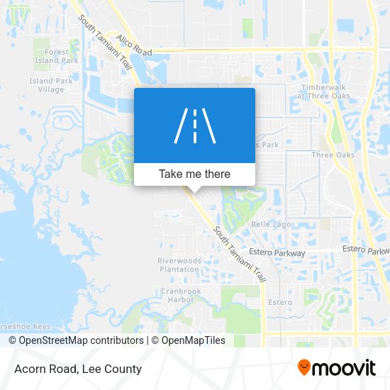 Mapa de Acorn Road
