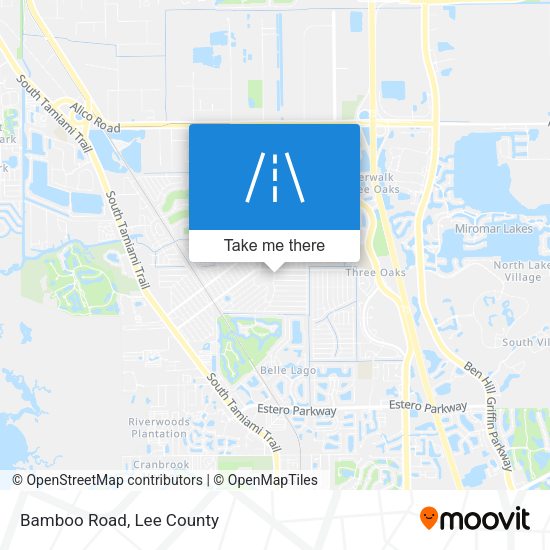 Mapa de Bamboo Road