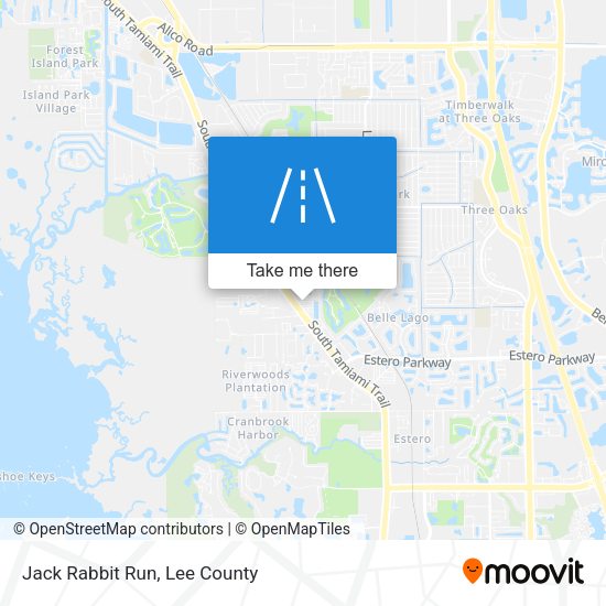 Jack Rabbit Run map