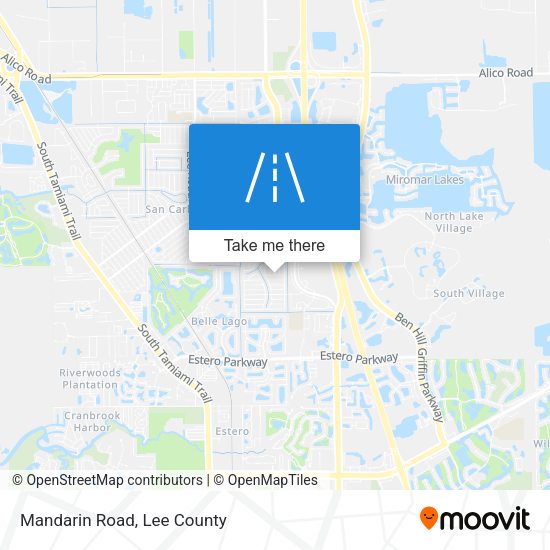 Mapa de Mandarin Road