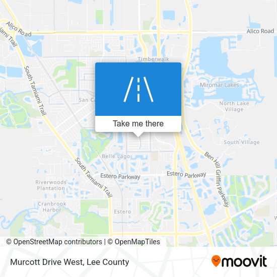Murcott Drive West map