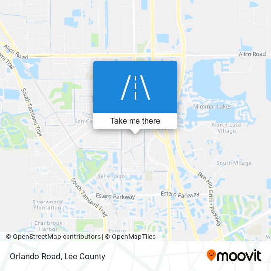 Orlando Road map