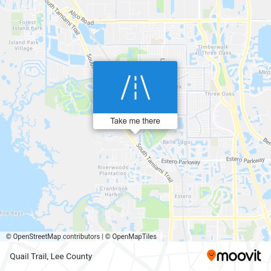 Mapa de Quail Trail