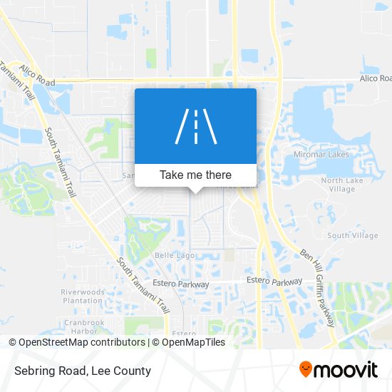 Sebring Road map