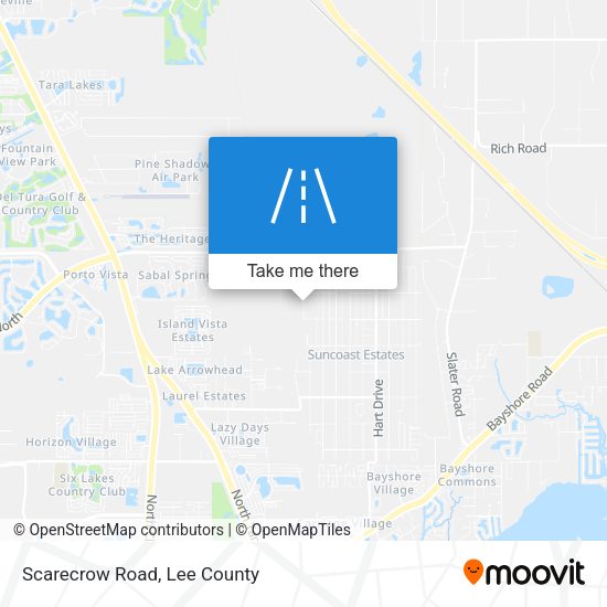 Mapa de Scarecrow Road