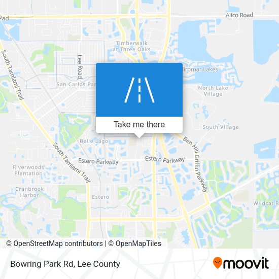 Mapa de Bowring Park Rd