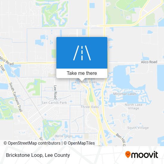 Mapa de Brickstone Loop