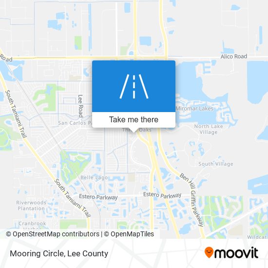 Mooring Circle map