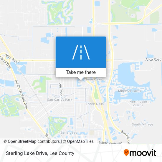 Mapa de Sterling Lake Drive