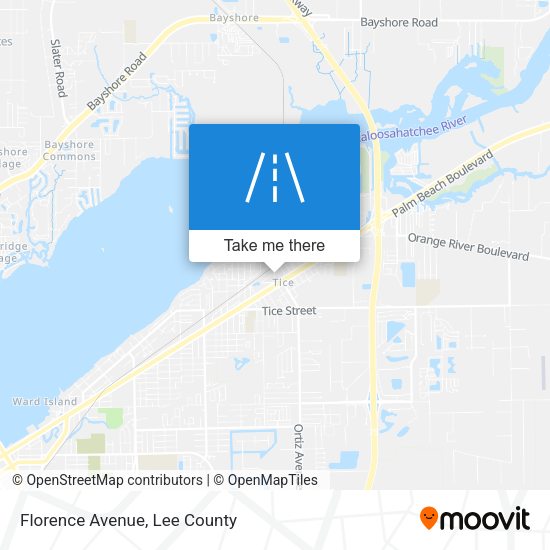 Florence Avenue map