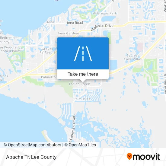 Mapa de Apache Tr