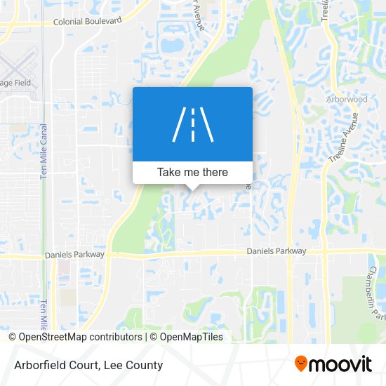 Arborfield Court map
