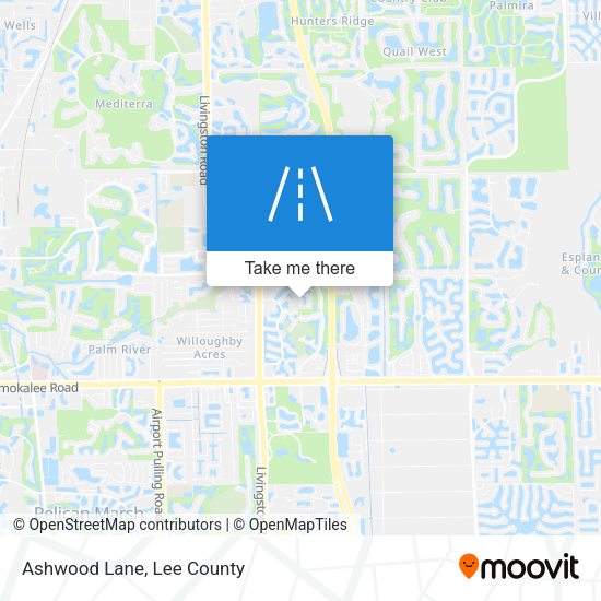 Mapa de Ashwood Lane