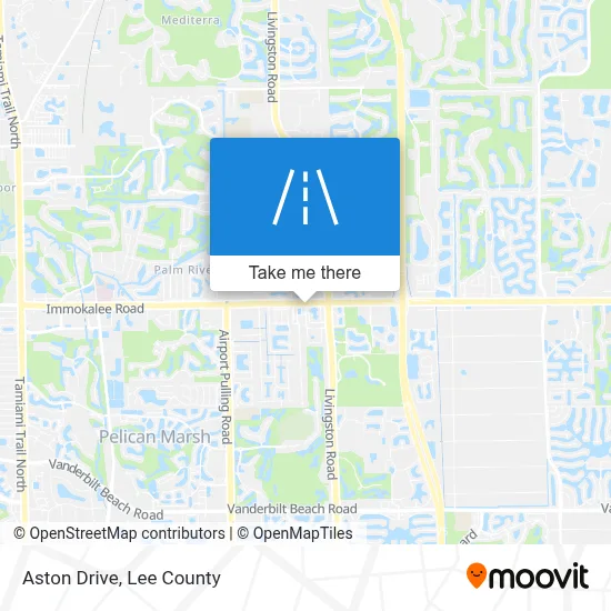 Aston Drive map