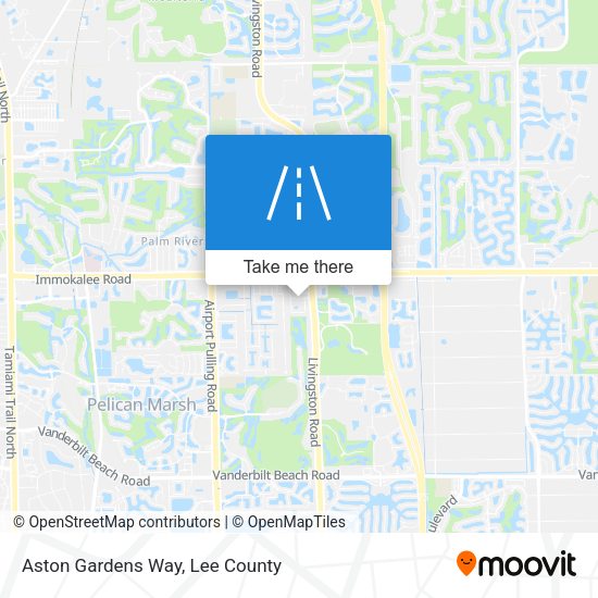 Mapa de Aston Gardens Way