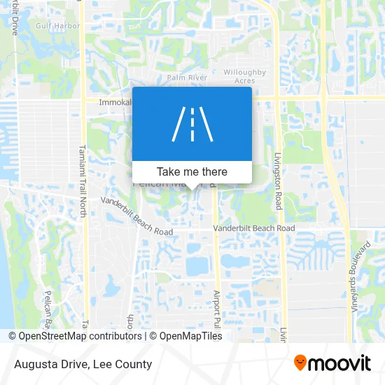 Augusta Drive map