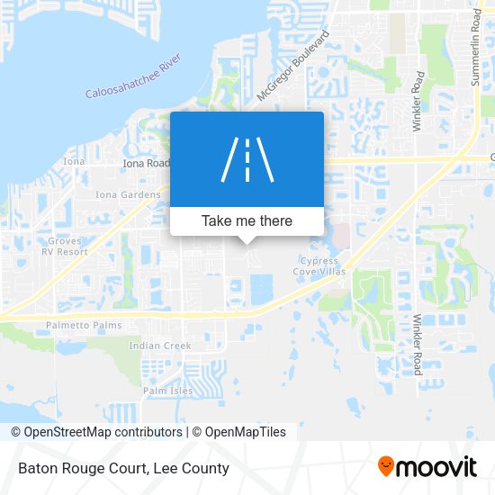 Baton Rouge Court map