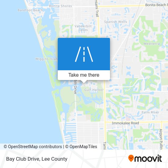 Mapa de Bay Club Drive