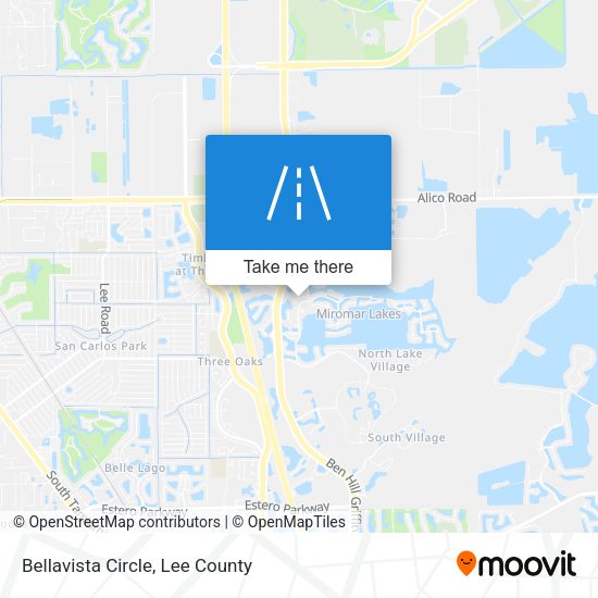 Mapa de Bellavista Circle
