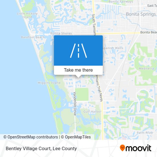 Bentley Village Court map