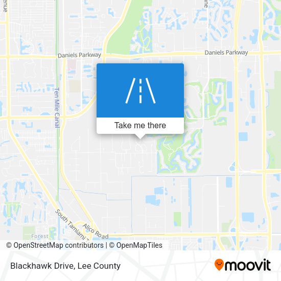 Mapa de Blackhawk Drive