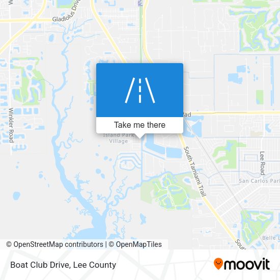 Boat Club Drive map